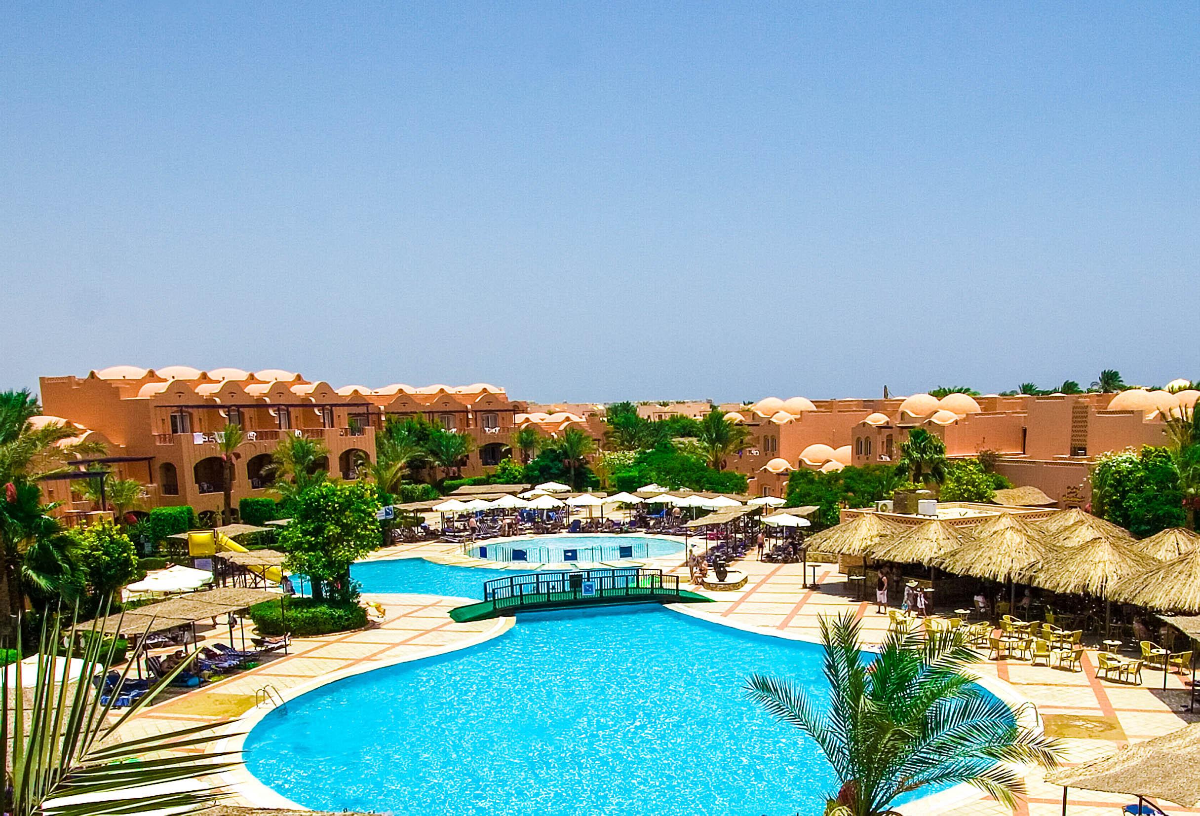 Jaz Makadi Oasis Club Hotel Buitenkant foto